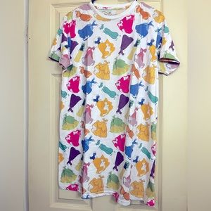 Cakeworthy Disney Princess Paper Doll TShirt Dress